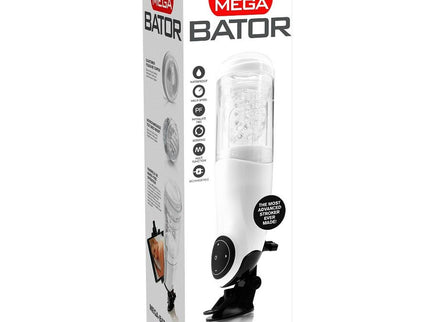 EXTREME TOYZ - PDX MEGA BATOR USB MALE MASTURBATOR VAGINA WHITE