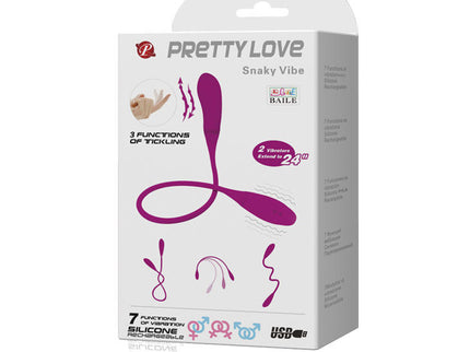 PRETTY LOVE - SMART SNAKY VIBE VIBRATOR 7 V + 3 TICKLING