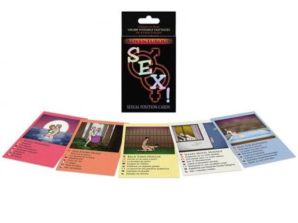 KHEPER GAMES - ADVENTUROUS SEX! CARD GAME