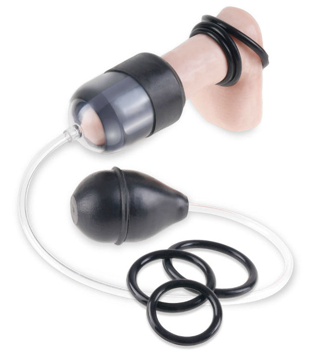 FETISH FANTASY SERIES - SUCTION GLAND SERIES WITH ENHANCING RINGS