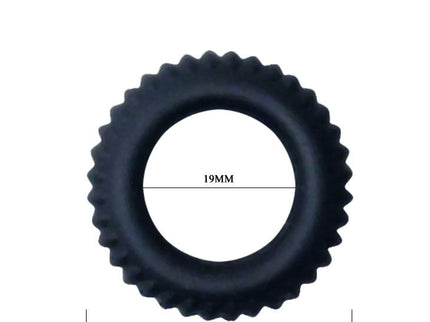 BAILE - TITAN COCKRING BLACK 1.9 CM