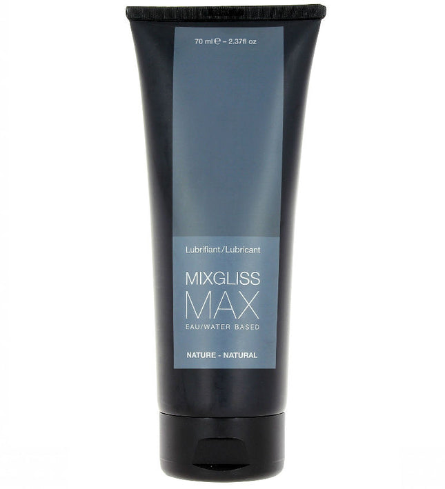 MIXGLISS - MAX NATURAL WATER-BASED ANAL LUBRICANT 70 ML