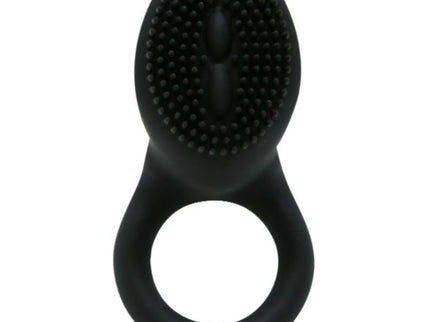 PRETTY LOVE - COBRA VIBRATOR RING BLACK