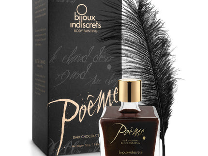 BIJOUX - POEME EDIBLE PAINT BLACK CHOCOLATE 50 GR