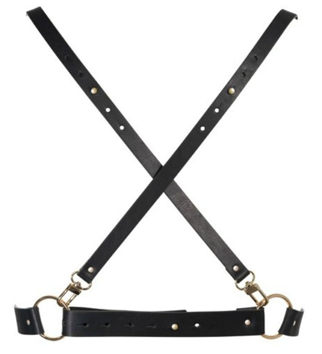 BIJOUX INDISCRETS MAZE - X HARNESS BLACK