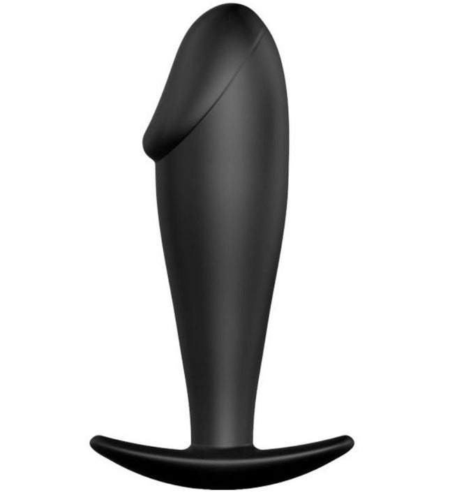 PRETTY LOVE - ANAL PLUG SILICONE PENIS FORM BLACK