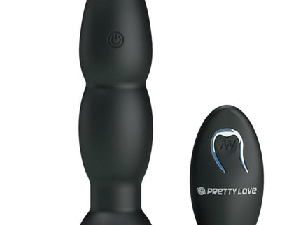 PRETTY LOVE - PLUG VIBRATOR AND ROTATION BY REMOTE CONTROL