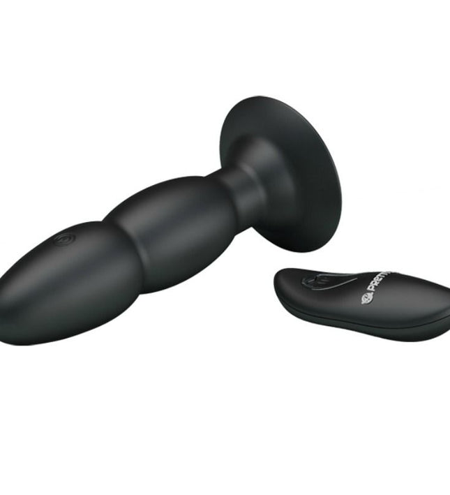 PRETTY LOVE - PLUG VIBRATOR AND ROTATION BY REMOTE CONTROL