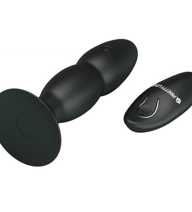 PRETTY LOVE - PLUG VIBRATOR AND ROTATION BY REMOTE CONTROL