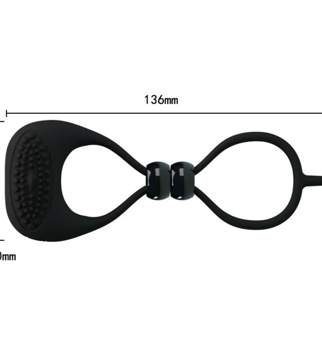 PRETTY LOVE - DOUBLE RING FOR PENIS AND TESTICLES