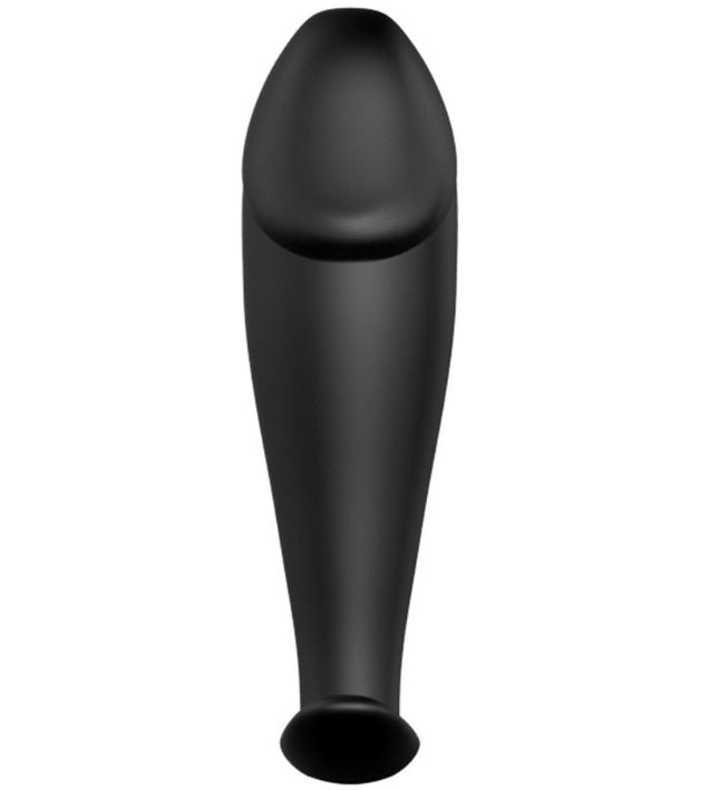 PRETTY LOVE - SILICONE ANAL PLUG PENIS FORM AND 12 VIBRATION MODES BLACK