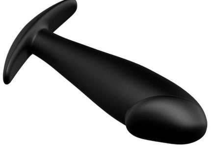 PRETTY LOVE - SILICONE ANAL PLUG PENIS FORM AND 12 VIBRATION MODES BLACK