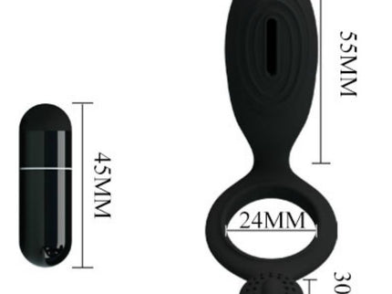 PRETTY LOVE - ETHEL VIBRATING RING WITH STIMULATOR