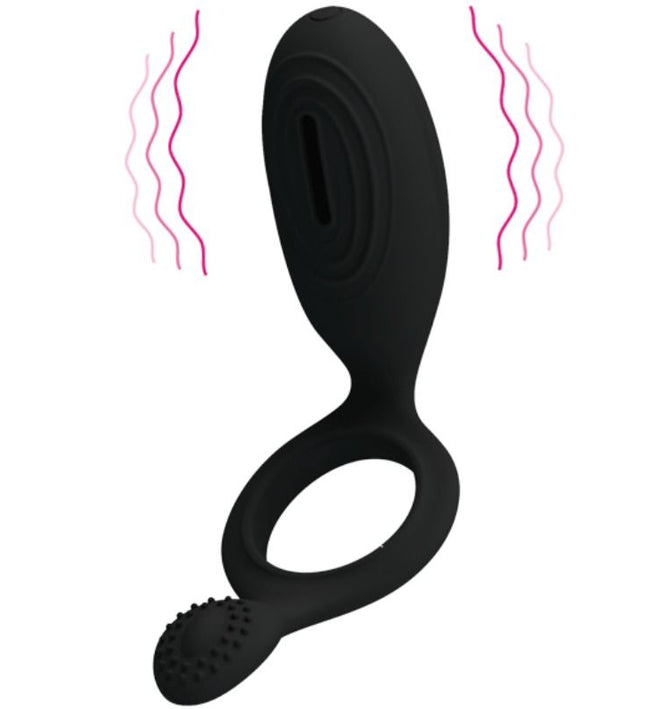 PRETTY LOVE - ETHEL VIBRATING RING WITH STIMULATOR