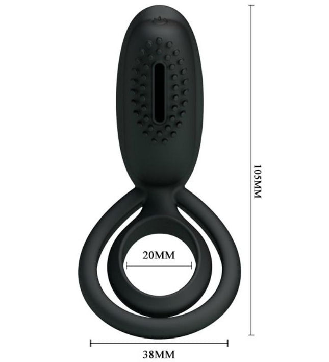 PRETTY LOVE - ESTHER VIBRATING RING WITH STIMULATOR