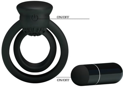 PRETTY LOVE - ESTHER VIBRATING RING WITH STIMULATOR