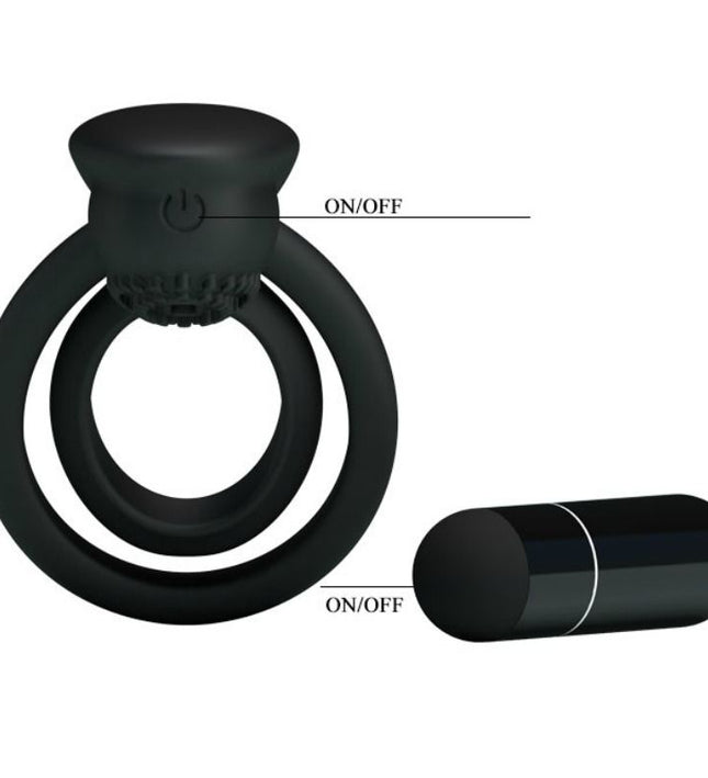 PRETTY LOVE - ESTHER VIBRATING RING WITH STIMULATOR