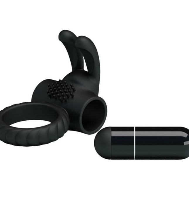 PRETTY LOVE - EUDORA VIBRATING RING WITH STIMULATOR