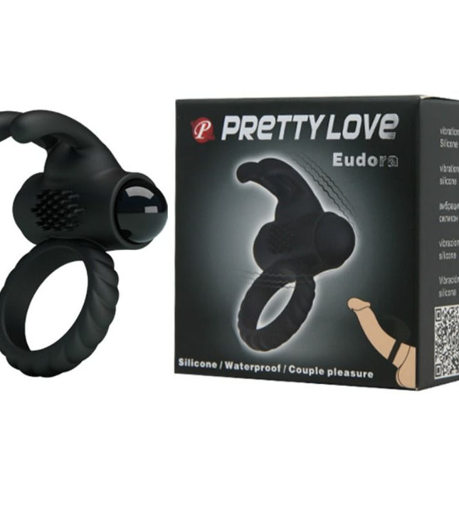 PRETTY LOVE - EUDORA VIBRATING RING WITH STIMULATOR