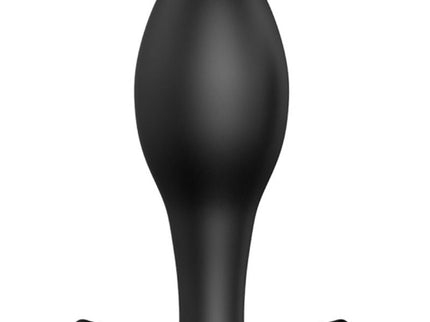 PRETTY LOVE - ANAL PLUG ANCHOR FORM SILICONE 12 VIBRATION MODES BLACK