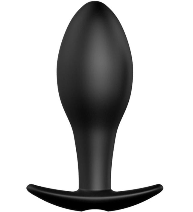 PRETTY LOVE - ANAL PLUG ANCHOR FORM SILICONE 12 VIBRATION MODES BLACK