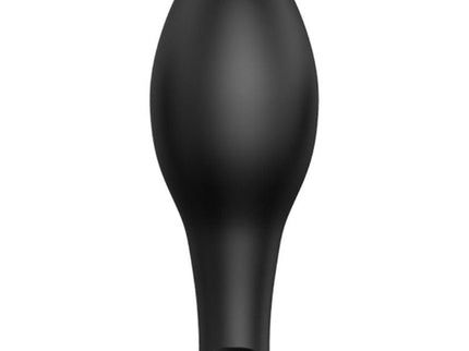 PRETTY LOVE - ANAL PLUG ANCHOR FORM SILICONE 12 VIBRATION MODES BLACK