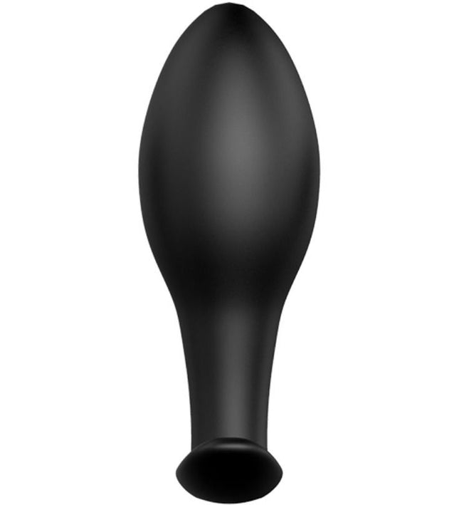 PRETTY LOVE - ANAL PLUG ANCHOR FORM SILICONE 12 VIBRATION MODES BLACK