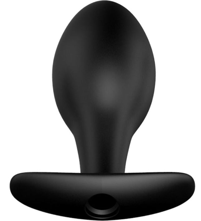 PRETTY LOVE - ANAL PLUG ANCHOR FORM SILICONE 12 VIBRATION MODES BLACK
