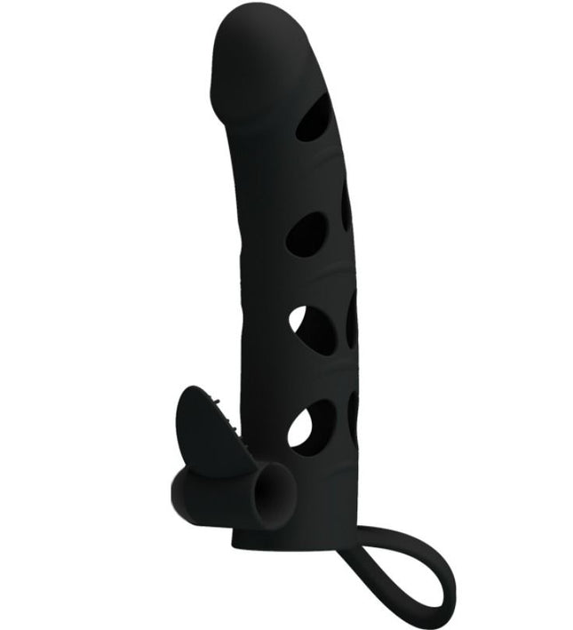 PRETTY LOVE - SILICONE COVER WITH VIBRATION 15.2 CM