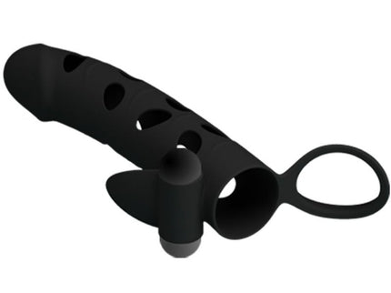 PRETTY LOVE - SILICONE COVER WITH VIBRATION 15.2 CM