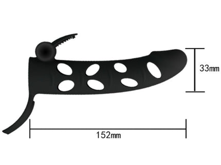 PRETTY LOVE - SILICONE COVER WITH VIBRATION 15.2 CM