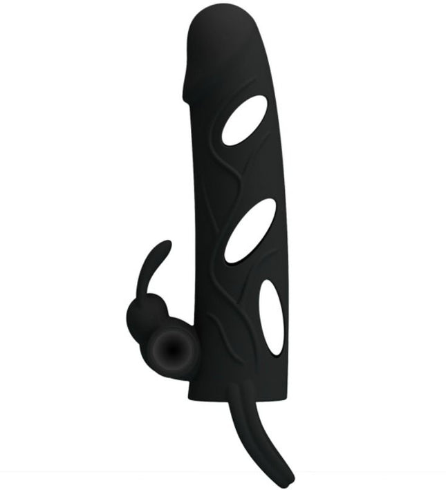 PRETTY LOVE - SILICONE COVER WITH VIBRATION 14 CM 1.0