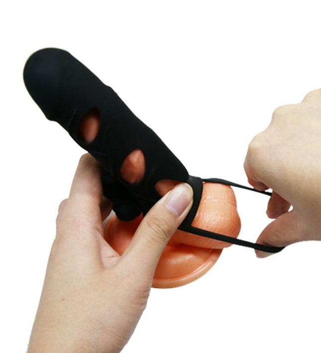 PRETTY LOVE - SILICONE COVER WITH VIBRATION 14 CM 1.0