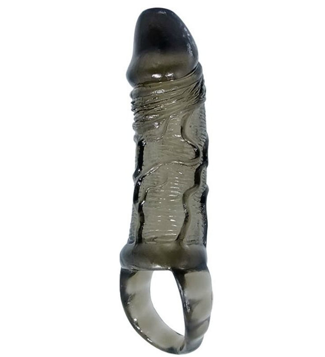 BAILE - PENIS EXTENSION SHEATH WITH STRAP FOR TESTICLES 11.5 CM