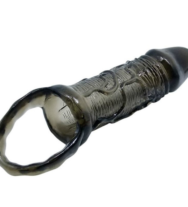 BAILE - PENIS EXTENSION SHEATH WITH STRAP FOR TESTICLES 11.5 CM