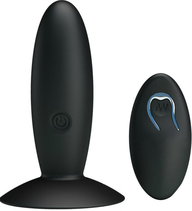 PRETTY LOVE - RECHARGEABLE ANAL PLUG WITH VIBRATION AND CONTROL