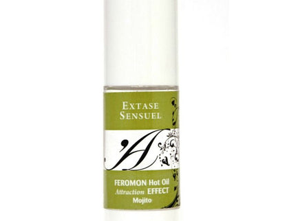 EXTASE SENSUAL - HEAT EFFECT MASSAGE OIL WITH MOJITO PHEROMONES 30 ML