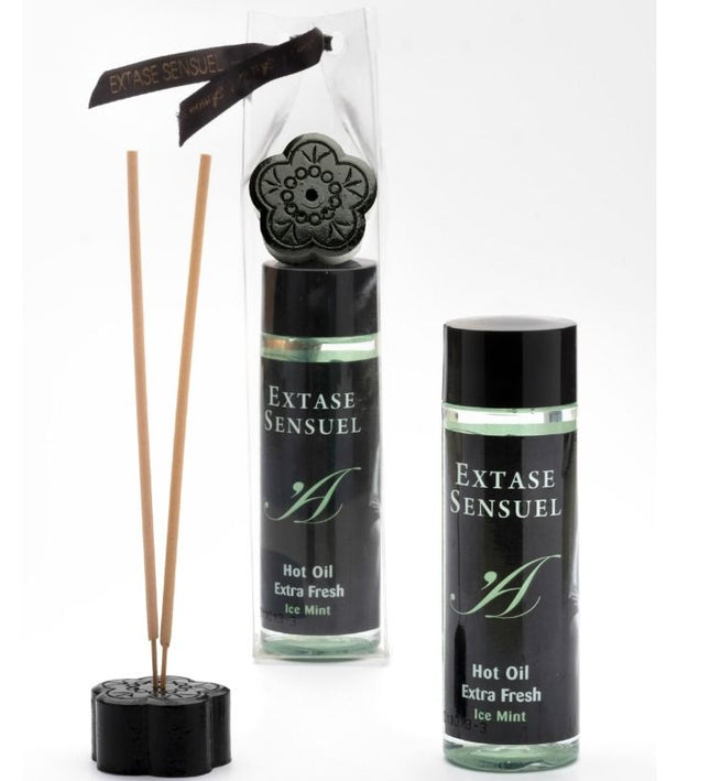 EXTASE SENSUAL - MASSAGE OIL WITH EXTRA FRESH ICE EFFECT 100 ML
