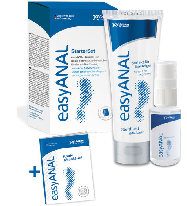 JOYDIVISION EASYANAL - STARTER SET  LUBRICANTE + RELAX SPRAY