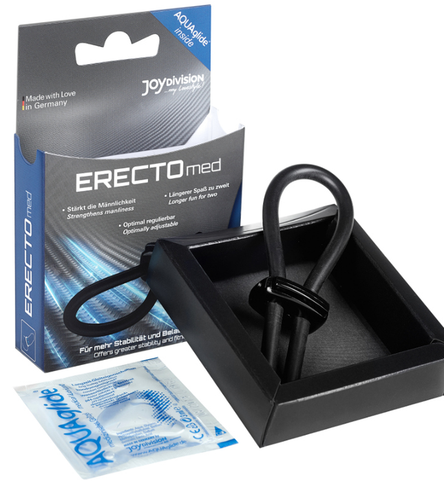 JOYDIVISION POTENZDUO - SILICONE BLACK RING - M