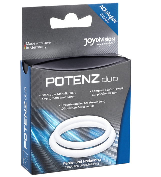 JOYDIVISION POTENZDUO - WHITE RINGS - M