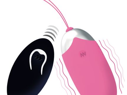 INTENSE - FLIPPY II VIBRATING EGG WITH REMOTE CONTROL PINK