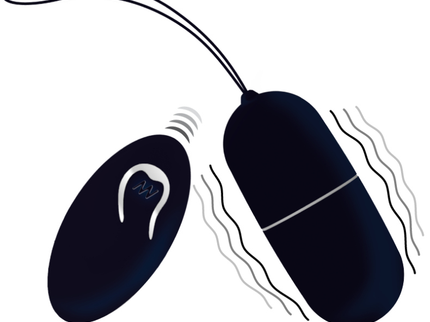 INTENSE - FLIPPY I VIBRATING EGG WITH REMOTE CONTROL BLACK