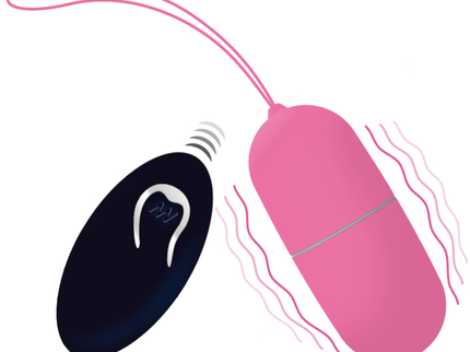 INTENSE - FLIPPY I VIBRATING EGG WITH REMOTE CONTROL PINK