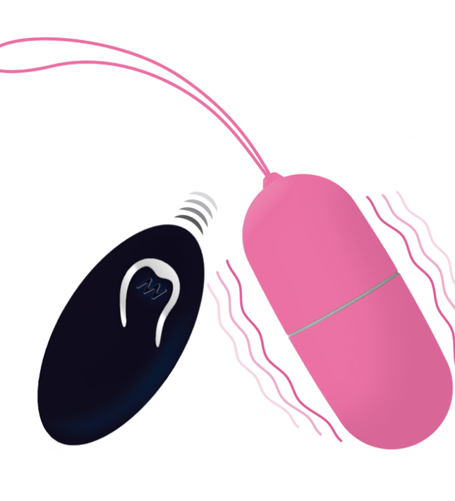INTENSE - FLIPPY I VIBRATING EGG WITH REMOTE CONTROL PINK