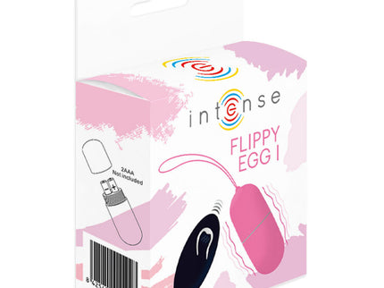 INTENSE - FLIPPY I VIBRATING EGG WITH REMOTE CONTROL PINK