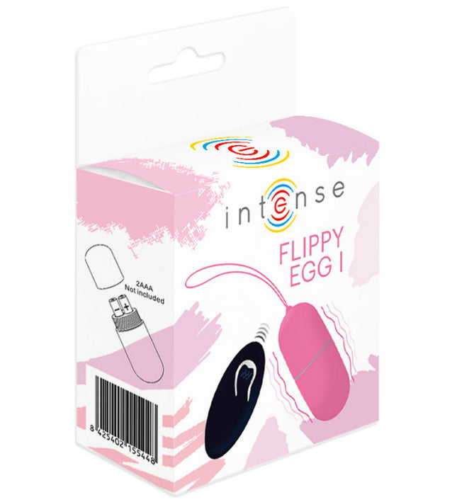 INTENSE - FLIPPY I VIBRATING EGG WITH REMOTE CONTROL PINK
