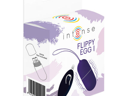 INTENSE - FLIPPY I VIBRATING EGG WITH REMOTE CONTROL PURPLE