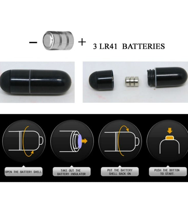 BAILE - BRAVE MAN PENIS COVER WITH RABBIT BLACK 16.5 CM