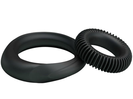 BAILE - KIT 2 SILICONE RINGS RING MANHOOD